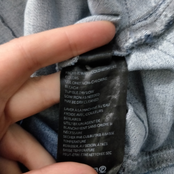 GUC FREE PEOPLE FEEL ALRIGHT SKINNY JEANS IN SIZE 28 INDIGO BLUE - Picture 6 of 8